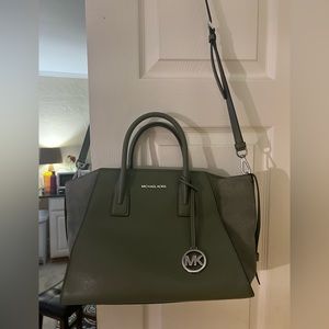Michael Kors - olive green bag